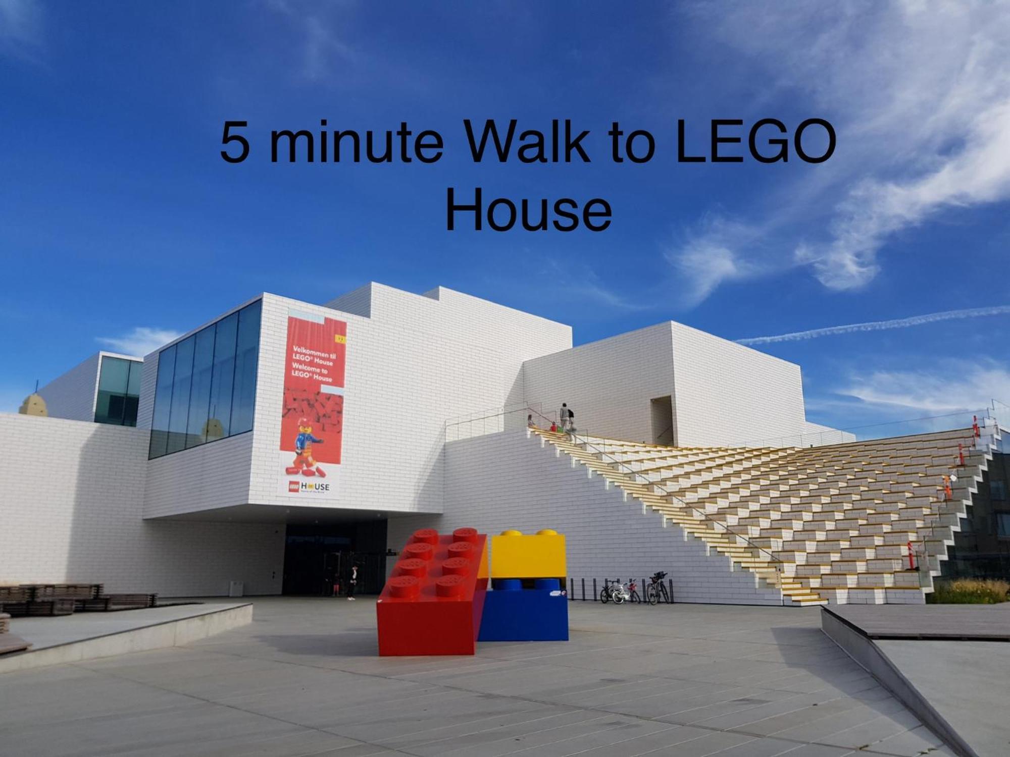 300meter Walk To Lego House-best Location-garden On Site-n18 Апартаменты Биллунн